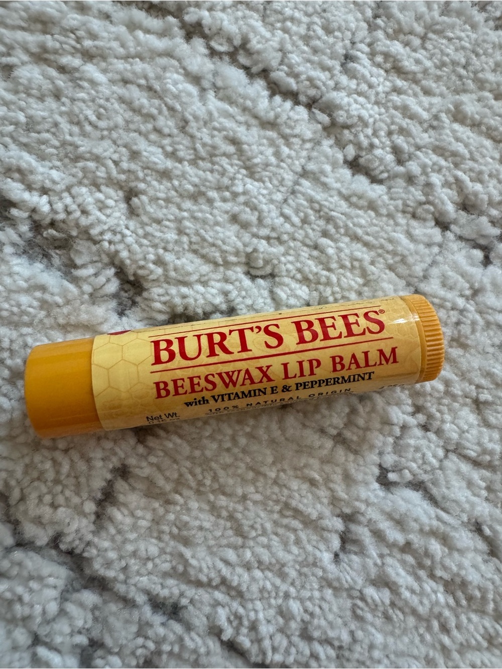 Burt's Bees Beeswax Lip Balm with Peppermint & Vitamin E